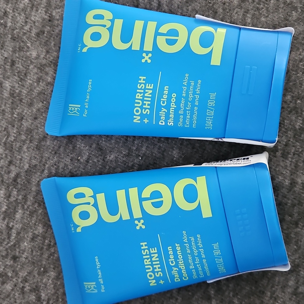 Being Nourish + Shine Daily Clean Shampoo and Conditioner